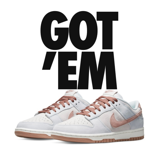 送料込 国内正規品 29cm NIKE DUNK LOW FOSSIL ROSE