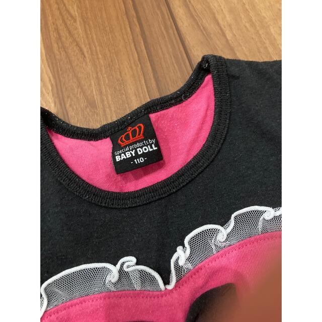 BABYDOLL(ベビードール)の半袖　ミニーマウス　110センチ キッズ/ベビー/マタニティのキッズ服女の子用(90cm~)(Tシャツ/カットソー)の商品写真
