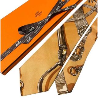 エルメス(Hermes)のエルメス　ネクタイ　スカーフ柄(ネクタイ)