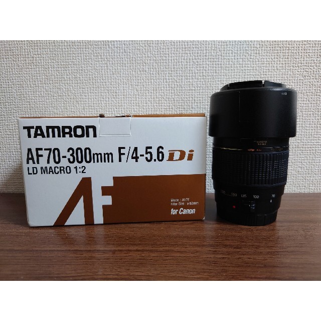 TAMRON(タムロン)のTAMRON 70-300mm キャノン用 A17E スマホ/家電/カメラのカメラ(その他)の商品写真