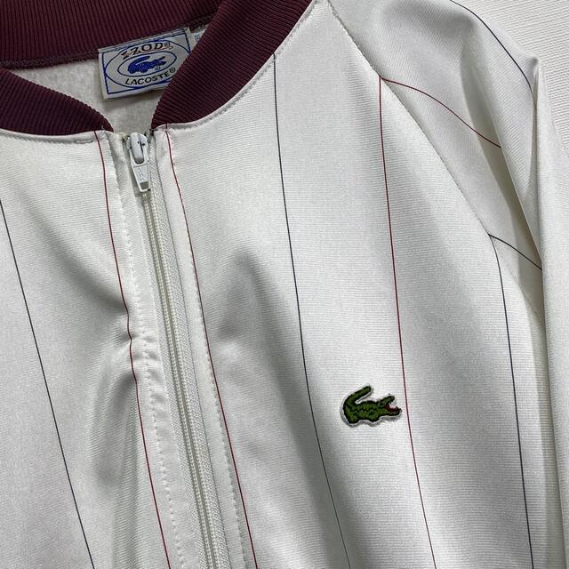 美品　lacoste  ベロア　トラックジャケット