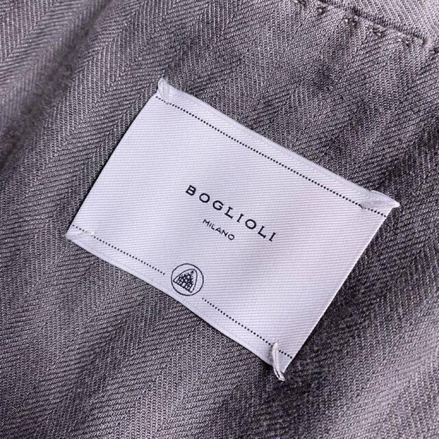 【定価10万】【Boglioli】テーラードジャケット L 貝ボタン 新品タグ！