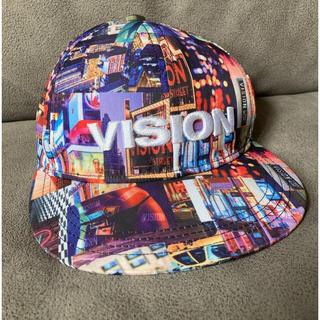 ヴィジョン ストリート ウェア(VISION STREET WEAR)のVISION キッズ　キャップ　夏　ハット(帽子)