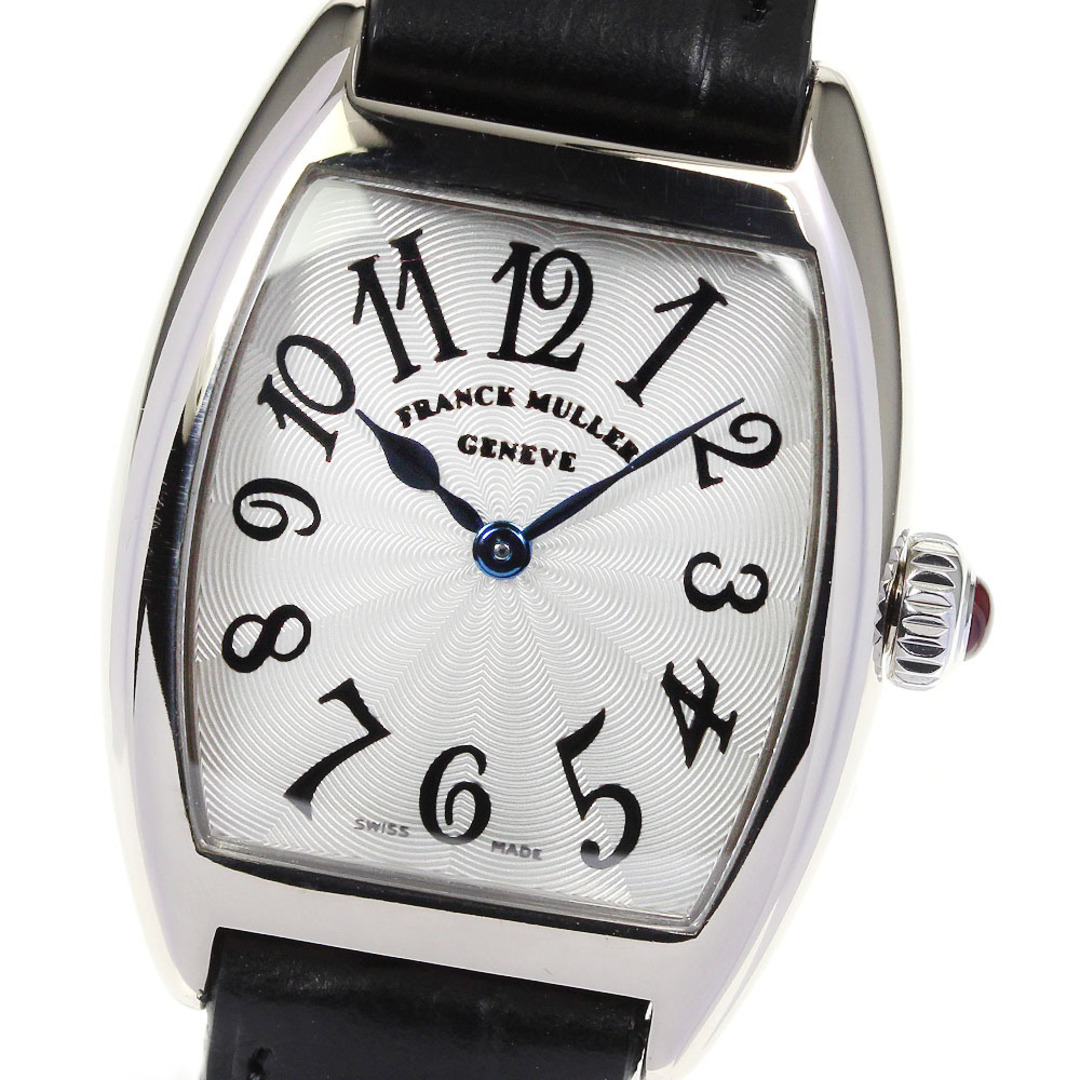 ☆美品★内箱付き【FRANCK MULLER】フランクミュラー トノーカーベックス インターミディエ K18WG 2251MC 手巻き レディース【ev20】21600日差