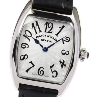 フランクミュラー(FRANCK MULLER)の☆美品★内箱付き【FRANCK MULLER】フランクミュラー トノーカーベックス インターミディエ K18WG 2251MC 手巻き レディース【ev20】(腕時計)