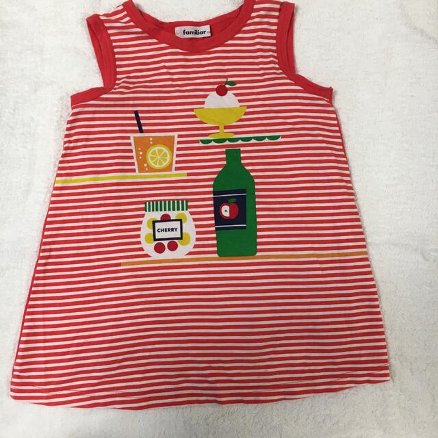 familiar(ファミリア)の⭐︎ファミリア  カットソー120⭐︎ キッズ/ベビー/マタニティのキッズ服女の子用(90cm~)(Tシャツ/カットソー)の商品写真