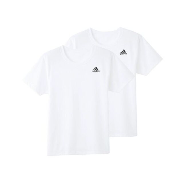 adidas/アディダス　クルーネックTシャツ 2枚組 | フリマアプリ ラクマ