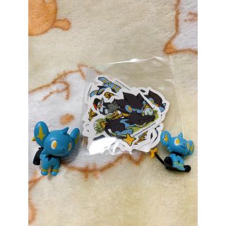 ポケモン(ポケモン)の開封未使用品　コリンク　ルクシオ　レントラー　ステッカー(キャラクターグッズ)