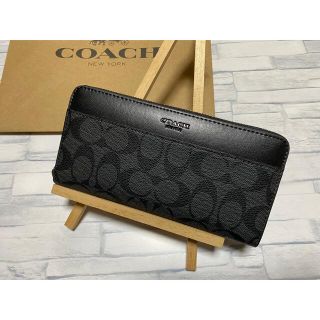 コーチ(COACH)の☆定番☆【COACH】コーチ グレーシグネチャー長財布(F75000)(長財布)