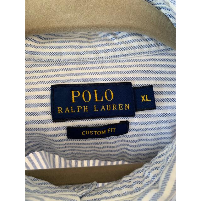 POLO RALPH LAUREN(ポロラルフローレン)のポロ ラルフローレン　ストライプ　ボタンダウンシャツ レディースのトップス(シャツ/ブラウス(長袖/七分))の商品写真