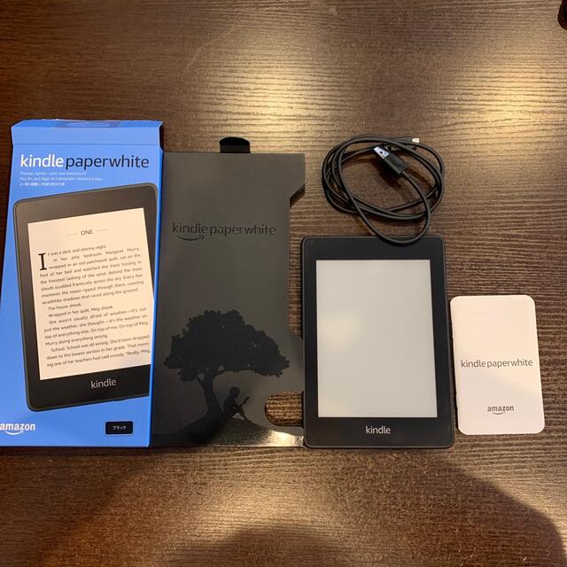 kindle Paperwhite 第10世代 8GB 広告なし カバー付き スマホ/家電/カメラのPC/タブレット(電子ブックリーダー)の商品写真