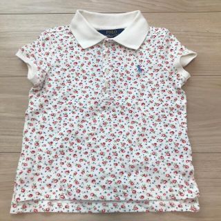 ポロラルフローレン(POLO RALPH LAUREN)の【新品未使用】ポロラルフローレン　花柄ポロシャツ　110(Tシャツ/カットソー)