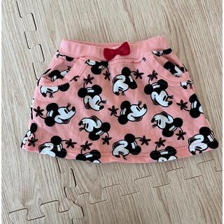 【Disney】ミニーマウス　スカート　90cm
