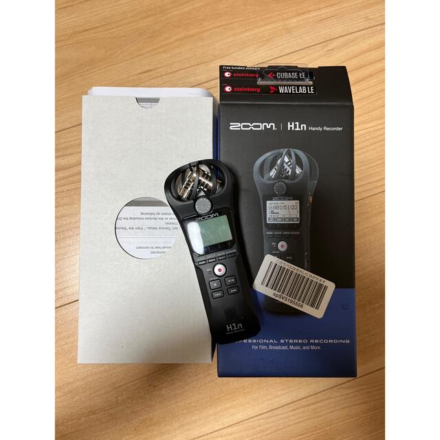 zoom h1n ハンディレコーダー 美品 zoom h1n ハンディレコーダー 美品