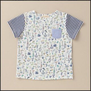 ナルミヤ インターナショナル(NARUMIYA INTERNATIONAL)の【新品未開封】リバティ　ナルミヤ　sense of wonder Tシャツ(Ｔシャツ)