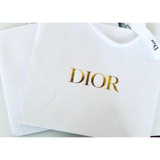 クリスチャンディオール(Christian Dior)のディオール　ショップ袋　2点セット(ショップ袋)