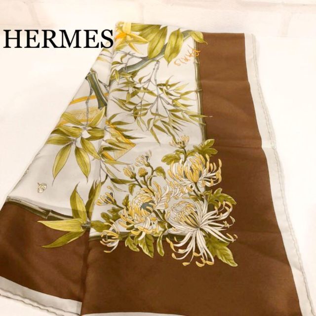 【高額売筋】 Hermes セレニテ エルメス　スカーフ　カレ　SERENITE ✨美品✨HERMES - バンダナ+スカーフ