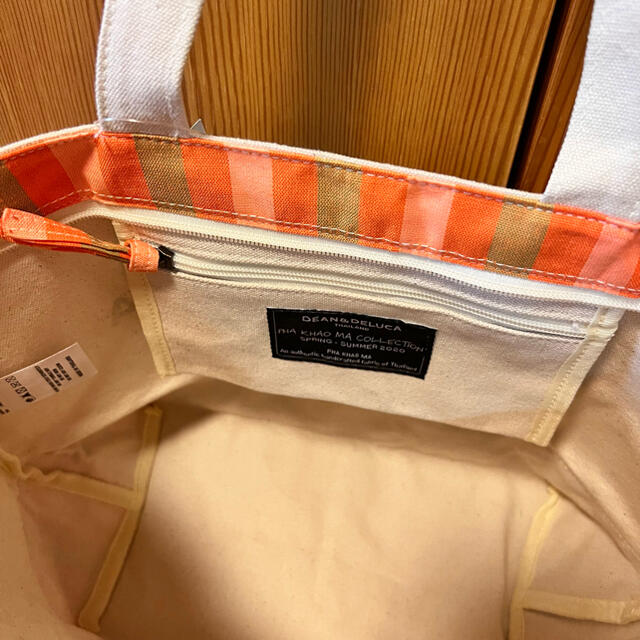 DEAN & DELUCA - DEAN & DELUCA バンコク 限定 トートバッグ Lサイズ オレンジの通販 by りこstore