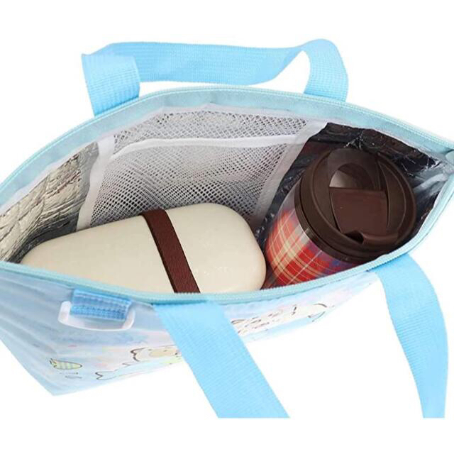 すみっコぐらし　保温保冷 ランチバッグ]天ファスナー付きミニートバッグ レディースのバッグ(トートバッグ)の商品写真