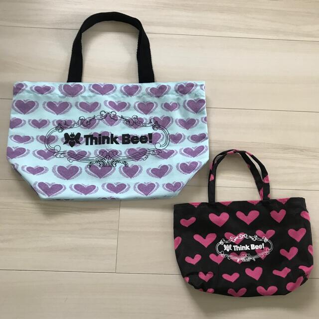 Think Bee!(シンクビー)の新品！シンクビー　エコバッグ　2つセット レディースのバッグ(エコバッグ)の商品写真