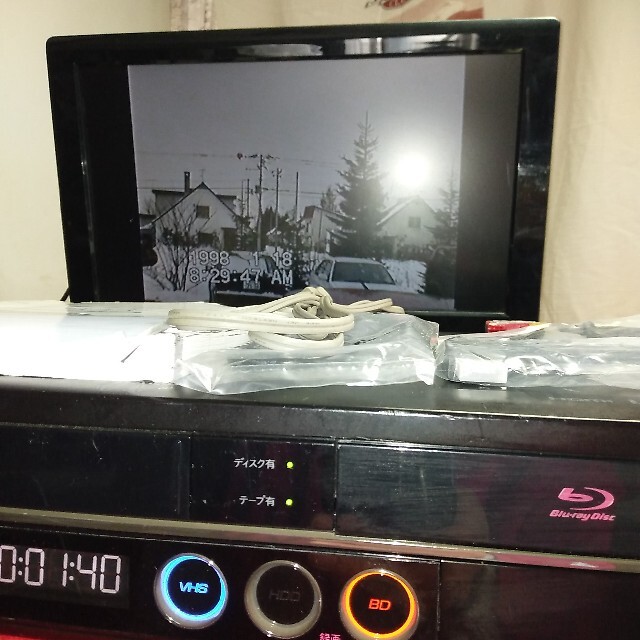 SHARP - ☆シャープ ブルーレイレコーダー BD-HDV22 BD/DVD/VHS/HDDの
