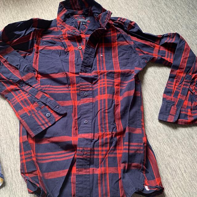 Tommy HILFIGER チェック シャツ 綿100% サイズ7 セット