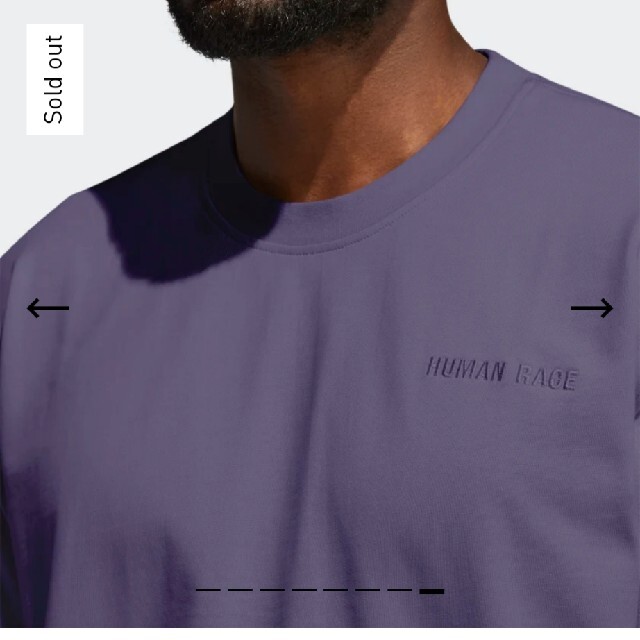 adidas(アディダス)のadidas originalsファレルコラボtee メンズのトップス(Tシャツ/カットソー(半袖/袖なし))の商品写真
