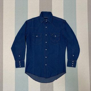 ラングラー(Wrangler)の美品【古着】wrangler デニムシャツ メンズ ラングラー(シャツ)