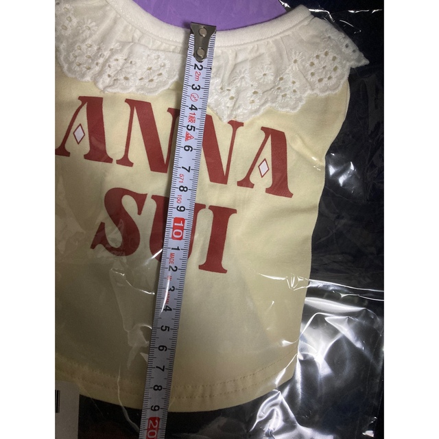 ANNA SUI(アナスイ)のANNA SUI  アナスイ　XS 襟付きロゴTシャツ その他のペット用品(犬)の商品写真