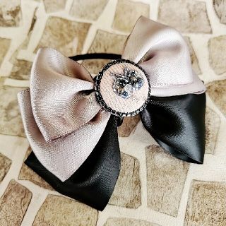 ❇  ♡SALE♡ サテンリボン ヘアゴム(ヘアアクセサリー)