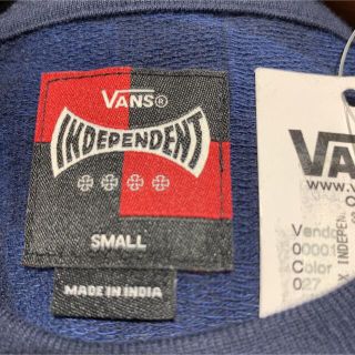 インディペンデント(INDEPENDENT)の新品 タグ付き independent × VANS チェッカー tee(Tシャツ/カットソー(半袖/袖なし))