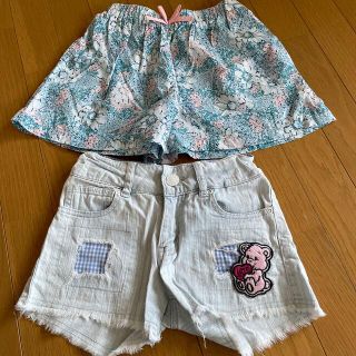 ジェニィ(JENNI)のちゃん様専用(^^)ショートパンツ 二枚セット(パンツ/スパッツ)