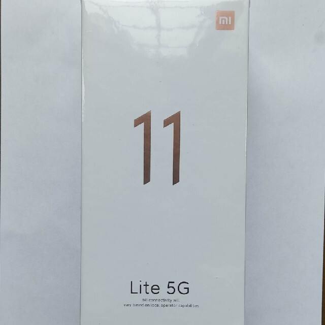 【新品・未使用】 Xiaomi Mi 11 Lite　国内sim