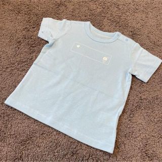 ベルメゾン(ベルメゾン)のTシャツ ベルメゾン 水色 サックスブルー 90(Tシャツ/カットソー)