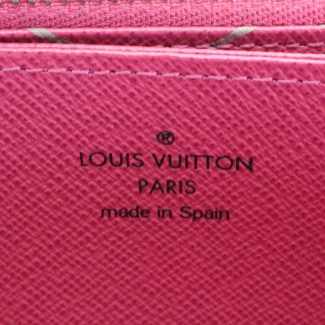 LOUIS VUITTON(ルイヴィトン)のルイヴィトンサマートランクモノグラムジッピーウオレットM62616【美品】 レディースのファッション小物(財布)の商品写真