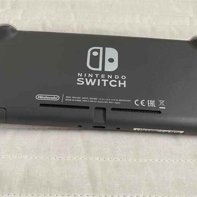 Nintendo Switch(ニンテンドースイッチ)のお値下げ中  ⋆ 任天堂Nintendo switch lite / グレー エンタメ/ホビーのゲームソフト/ゲーム機本体(携帯用ゲーム機本体)の商品写真