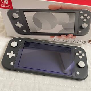 ニンテンドースイッチ(Nintendo Switch)のお値下げ中  ⋆ 任天堂Nintendo switch lite / グレー(携帯用ゲーム機本体)