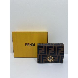 フェンディ(FENDI)のフェンディ　FENDI 折財布　財布　ズッカ　FF柄　新品　未使用(財布)