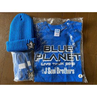 サンダイメジェイソウルブラザーズ(三代目 J Soul Brothers)の三代目 Tシャツ ポーチ ニット帽(ミュージシャン)