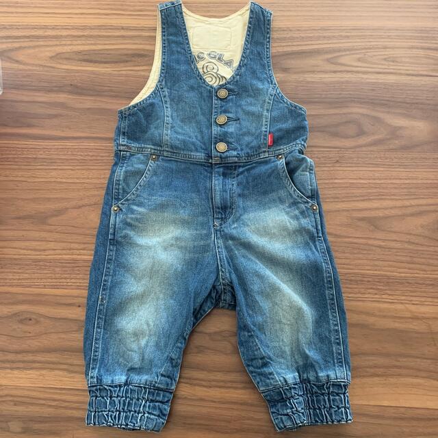 HYSTERIC MINI(ヒステリックミニ)のサロペット　お値下げ😊 キッズ/ベビー/マタニティのキッズ服男の子用(90cm~)(パンツ/スパッツ)の商品写真