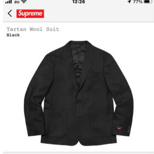 supreme Tartan wool suit - www.sorbillomenu.com