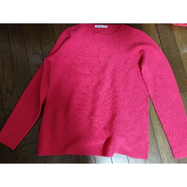 D.M.G.(ドミンゴ)のセーター　ピンク レディースのトップス(ニット/セーター)の商品写真