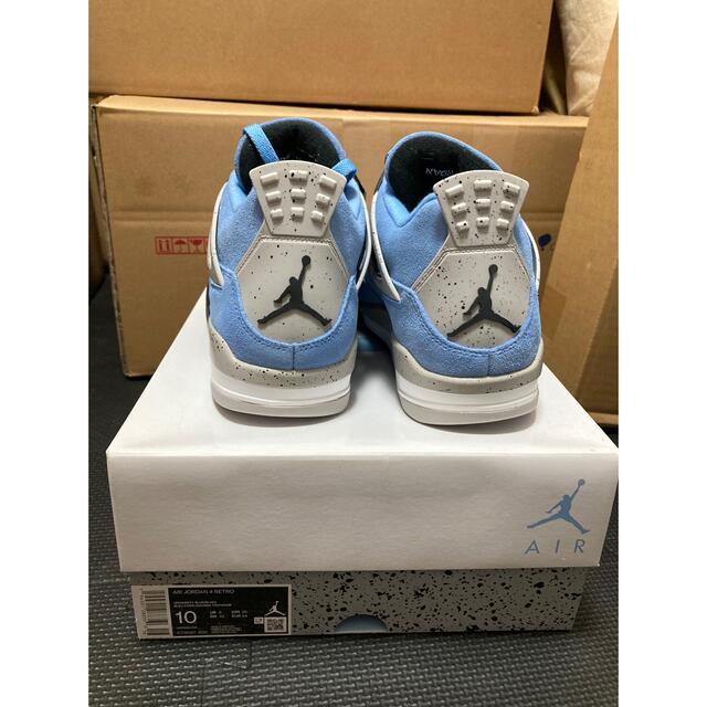 新品 AIR JORDAN 4 RETRO University BLUE 28 2