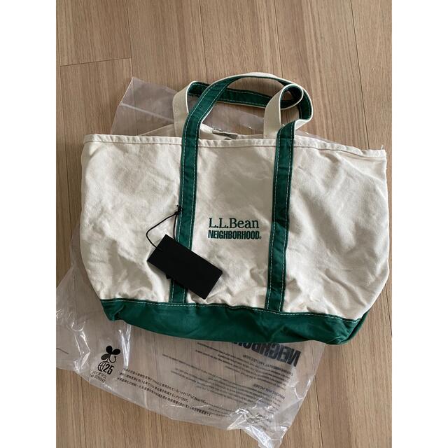 NEIGHBORHOOD LB TOTE-L GREEN L.L.Beanバッグ