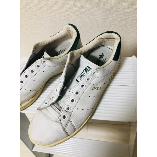 adidas スタンスミス CQ2871 本革モデル 24cm