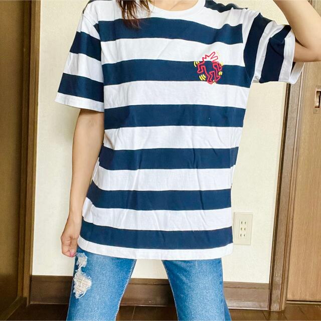 UNIQLO(ユニクロ)のUT✰︎ Keith Haring Lサイズ メンズのトップス(Tシャツ/カットソー(半袖/袖なし))の商品写真