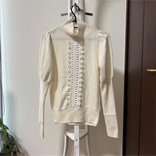 シーバイクロエ(SEE BY CHLOE)のsee by Chloe クロエ トップス ハイネック ホワイト (ニット/セーター)