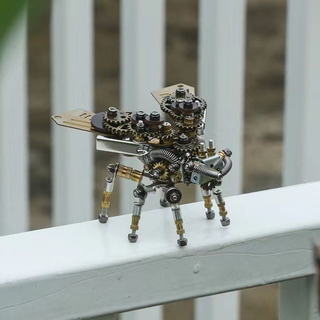 ネジ ロボット 置物 飾り インテリア雑貨 組立 パズル ハチ おもちゃ 模型