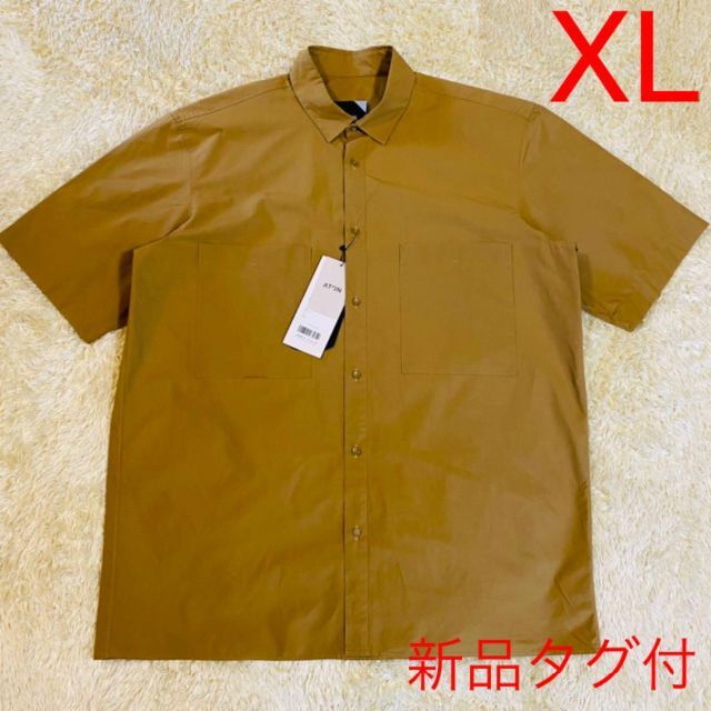 ATON - 【新品タグ付】ATON 半袖シャツ　サイズXL オーバーサイズ　完売品