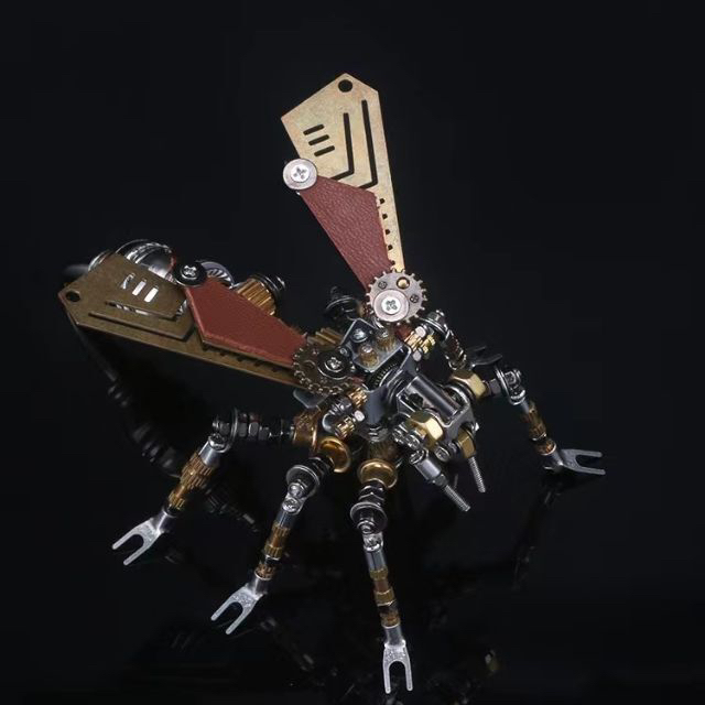 ネジ ロボット 置物 飾り インテリア雑貨 組立 パズル ハチ おもちゃ 模型 3